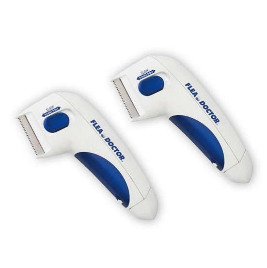Flea Doctor Electric Pet Flea Removal Brush and Comb